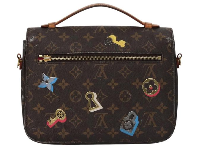 LOUIS VUITTON Pochette Metis Lovelock Monogram Borsa a mano 2way M44366 Auth 114916 Monogramma - vista 2