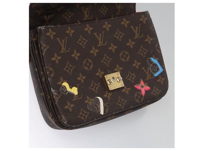 LOUIS VUITTON Pochette Metis Lovelock Monogram Borsa a mano 2way M44366 Auth 114916 Monogramma - vista 21