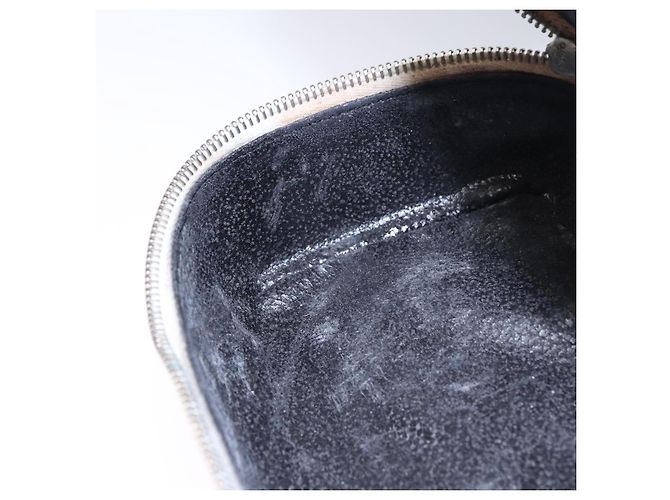 GUCCI Bamboo Vanity Pouch Lackleder Weiß 032 1956 0151 Auth fm4397 - Ansicht 19