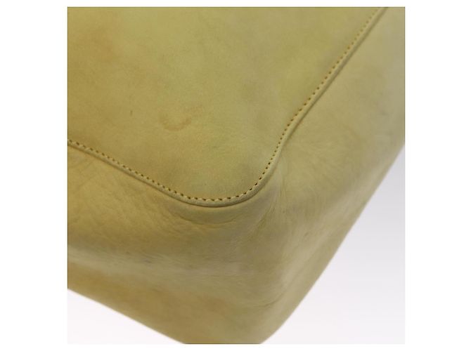 Borsa a Spalla Salvatore Ferragamo in Camoscio Giallo Auth 100746 - vista 16