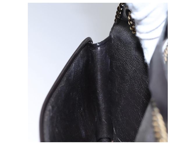Borsa a spalla in tela Trotter Christian Dior marrone oro Auth BD118 D'oro - vista 23