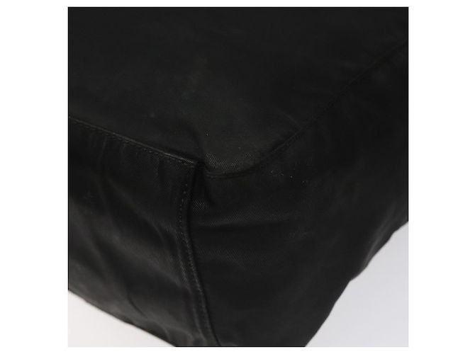 PRADA Bolso de mano de nylon negro Auth KD065 - vista 14