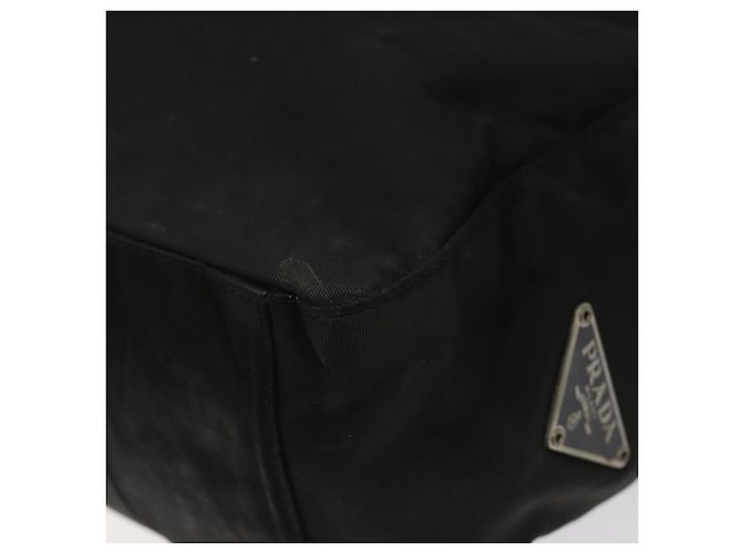 PRADA Bolso de mano de nylon negro Auth KD065 - vista 15