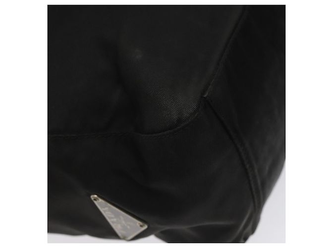 PRADA Bolso de mano de nylon negro Auth KD065 - vista 9