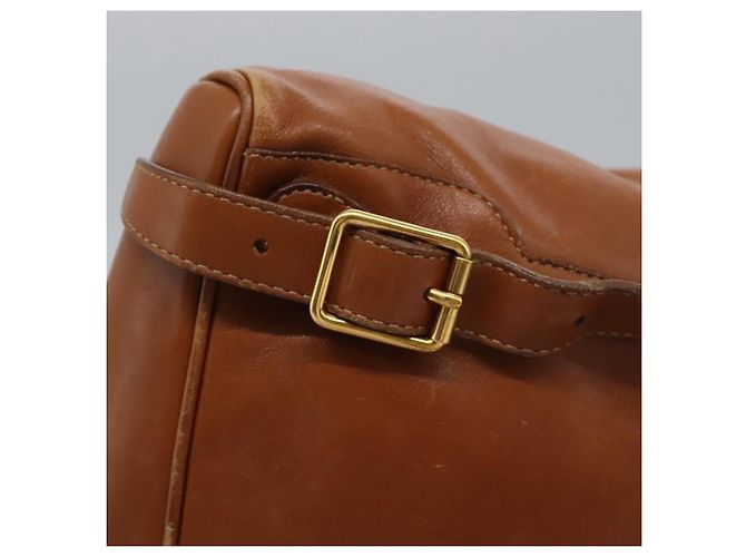 Zaino in pelle Gucci Bamboo marrone oro 003 2058 0030 Auth ep7524 D'oro - vista 15