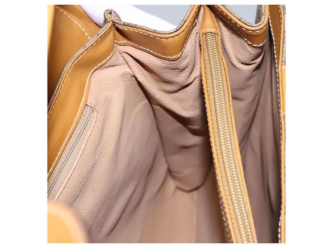 Gucci Borsa a Spalla Micro GG Supreme PVC Beige Oro 001 115 1199 Auth ep7488 D'oro - vista 20