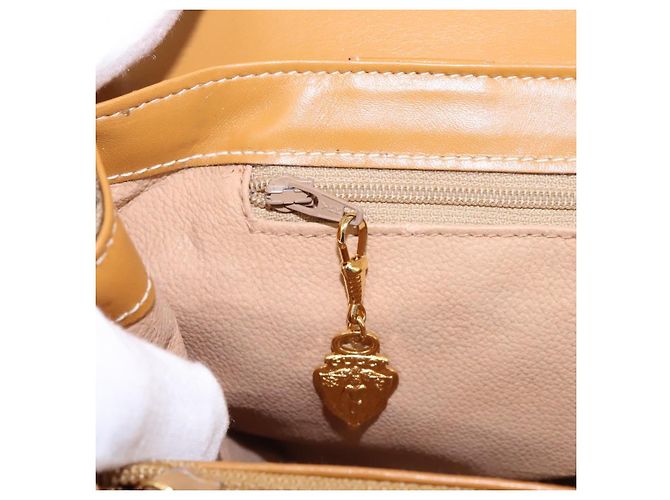 Gucci Borsa a Spalla Micro GG Supreme PVC Beige Oro 001 115 1199 Auth ep7488 D'oro - vista 22