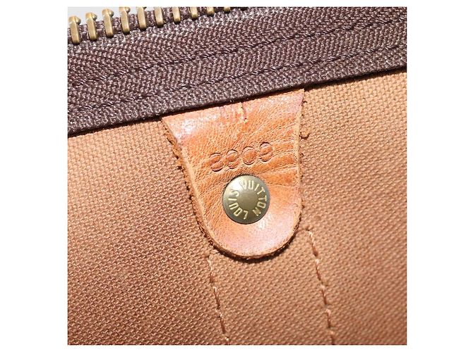 LOUIS VUITTON Monogram Keepall 55 Borsa Boston M41424 LV Auth MY056 Monogramma - vista 12