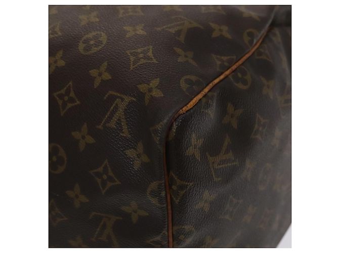LOUIS VUITTON Monogram Keepall 55 Borsa Boston M41424 LV Auth MY056 Monogramma - vista 16