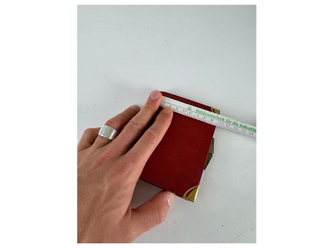 Vintage  Givenchy GV3 leather wallet Red - view 3