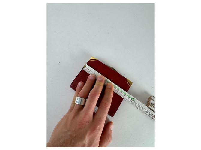 Vintage  Givenchy GV3 leather wallet Red - view 4