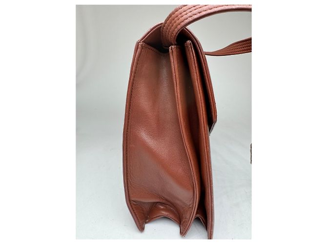 Vintage Givenchy 4G Leder Tasche braun - Ansicht 14