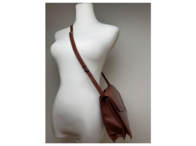 Vintage Givenchy 4G Leder Tasche braun - Ansicht 3