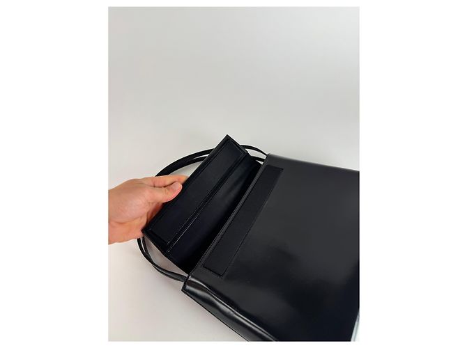 Vintage Givenchy 4G Handtasche aus Lackleder schwarz - Ansicht 10