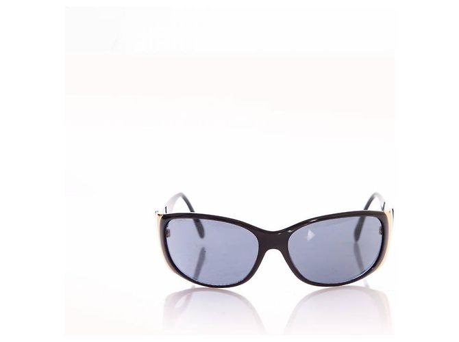 Prada, schwarze übergroße Sonnenbrillen - Ansicht 4