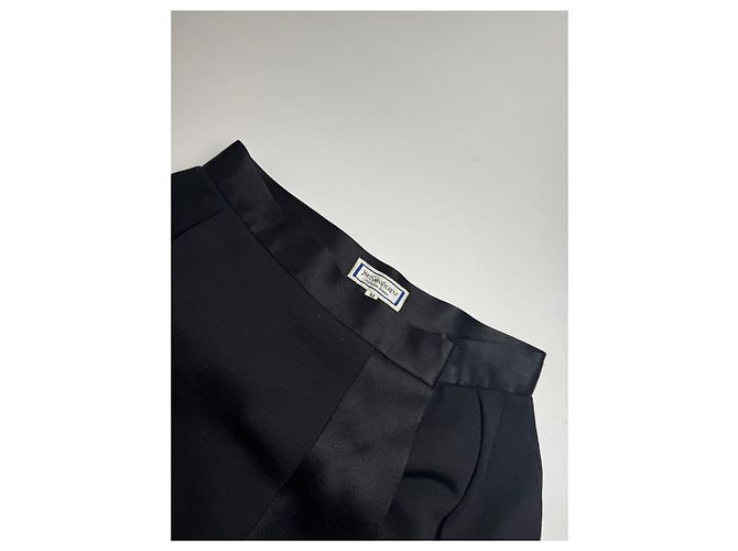 Gonna vintage Yves Saint Laurent M nera Nero - vista 10
