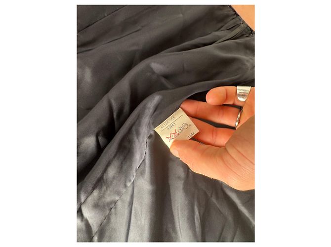 Gonna vintage Yves Saint Laurent M nera Nero - vista 5