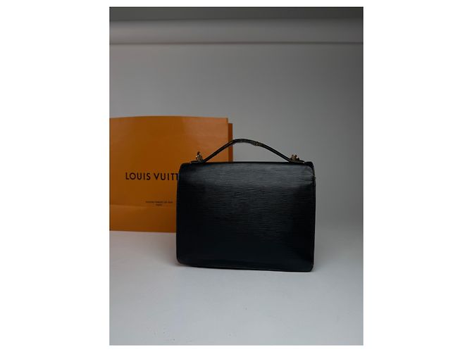 Vintage Louis Vuitton 2Way EPI Leather bag black - view 3