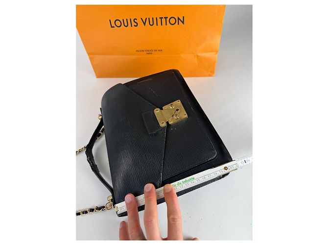 Vintage Louis Vuitton 2Way EPI Leather bag black - view 5