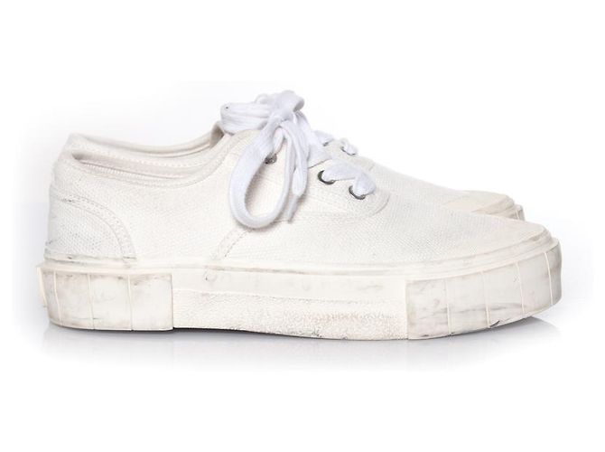 Autre Marque Good news, white platform trainers - view 4