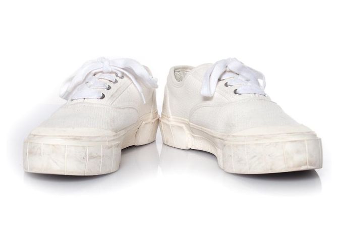 Autre Marque Good news, white platform trainers - view 6