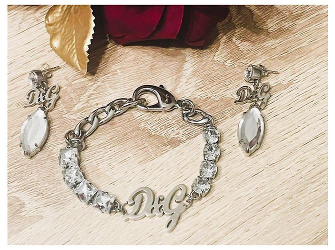 Parure cristalli Dolce & Gabbana Argento - vista 5