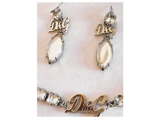 Parure cristalli Dolce & Gabbana Argento - vista 8