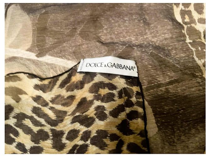 Silk scarf 'Monna Lisa' Dolce & Gabbana - view 12