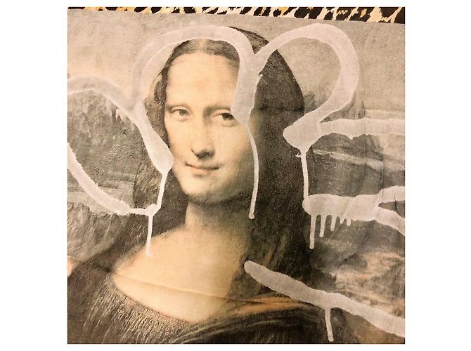Silk scarf 'Monna Lisa' Dolce & Gabbana - view 2