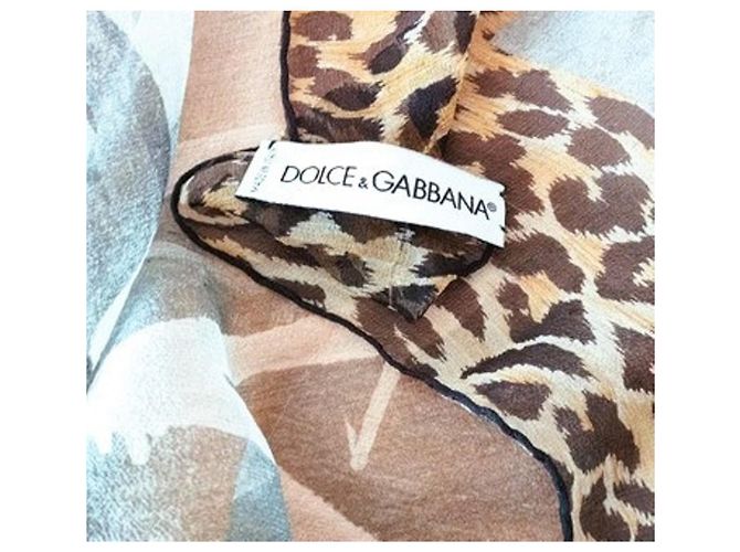 Silk scarf 'Monna Lisa' Dolce & Gabbana - view 3
