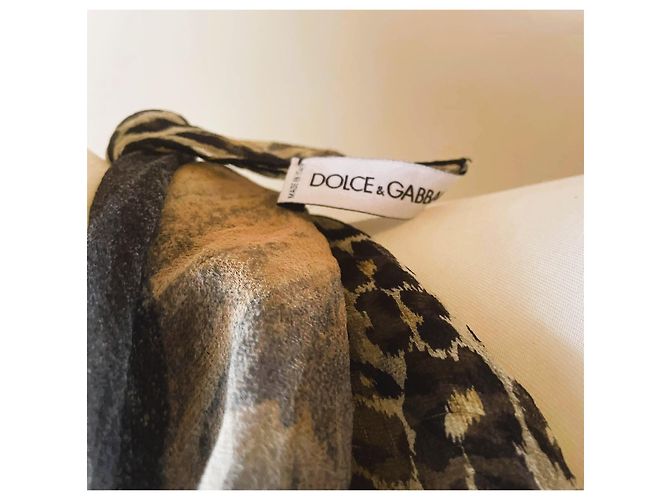 Silk scarf 'Monna Lisa' Dolce & Gabbana - view 4