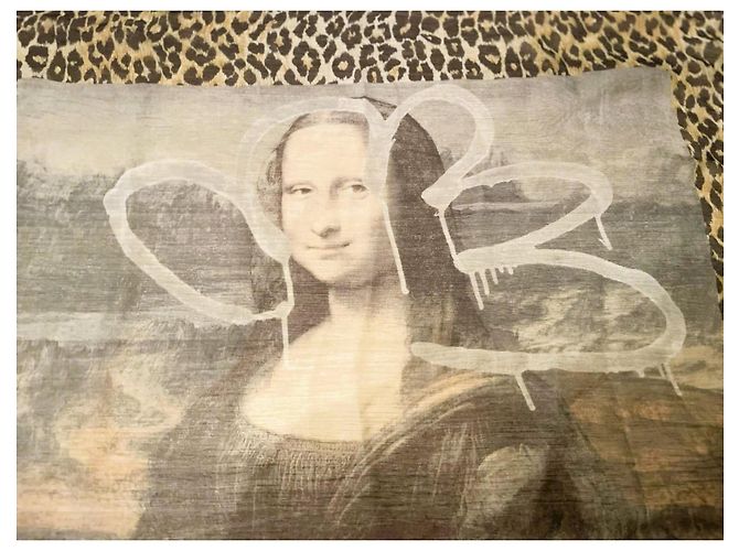 Silk scarf 'Monna Lisa' Dolce & Gabbana - view 5