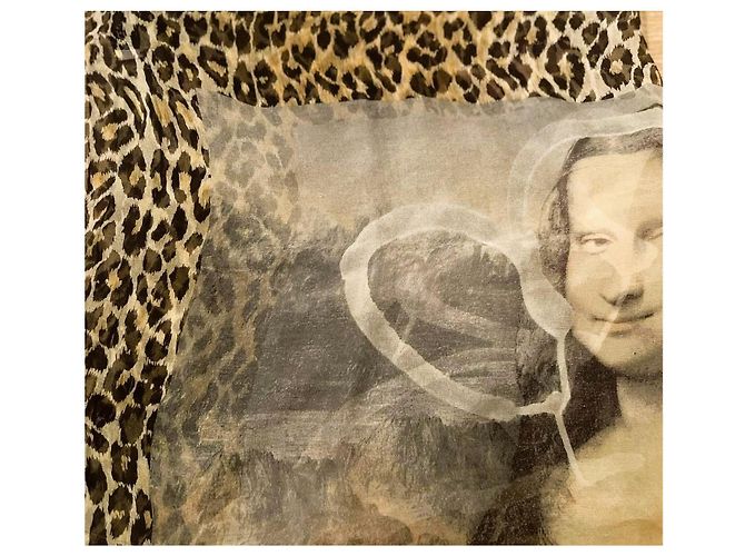 Silk scarf 'Monna Lisa' Dolce & Gabbana - view 6
