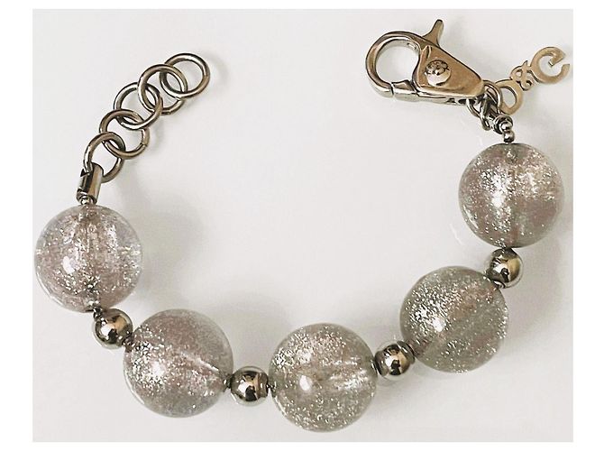 Bracciale DOLCE & GABBANA con boule argento satinato - vista 11