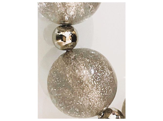 Bracciale DOLCE & GABBANA con boule argento satinato - vista 13