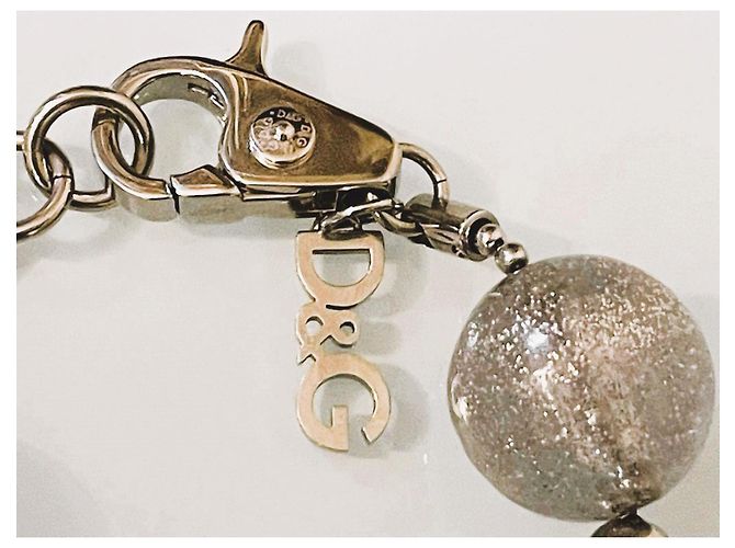 Bracciale DOLCE & GABBANA con boule argento satinato - vista 8