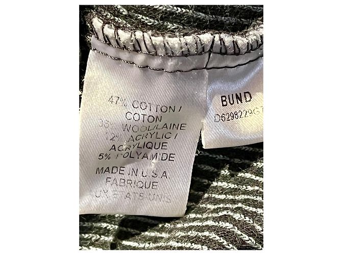 Diane Von Furstenberg Abito Bund vintage DvF da un tweet Grigio - vista 4