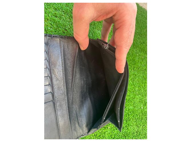 Cartera Chanel de cuero negro - vista 11