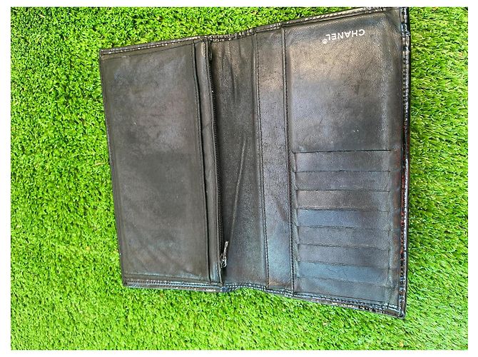 Cartera Chanel de cuero negro - vista 8