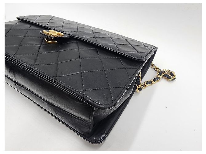 Chanel Classico Senza Tempo Trapuntato con Patta Singola Nero - vista 14