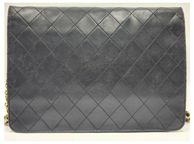 Chanel Classico Senza Tempo Trapuntato con Patta Singola Nero - vista 4