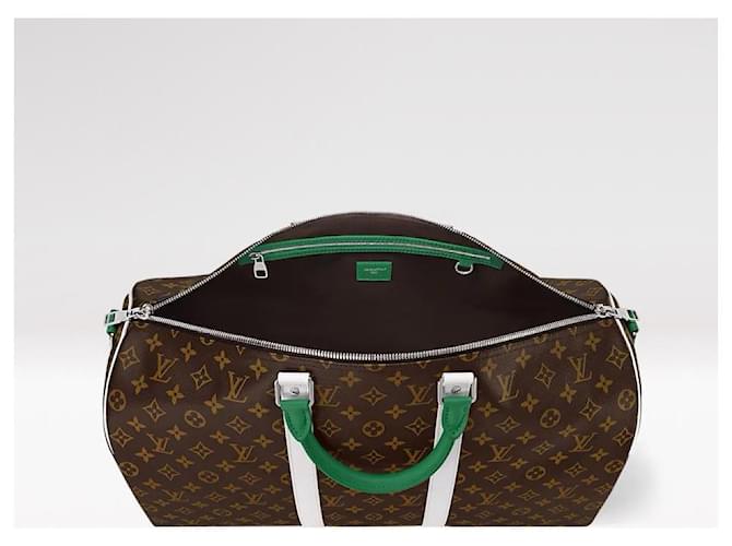 Abbesses Louis Vuitton LV Keepall Golf 50 Marrone - vista 2