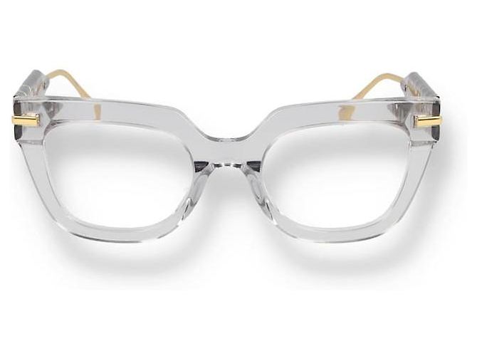 Fendi Fendigraphy Brille Cat Eye Gold Acetat FE500651 - Ansicht 8