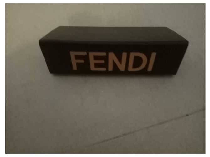 Fendi Fendigraphy Brille Cat Eye Gold Acetat FE500651 - Ansicht 9