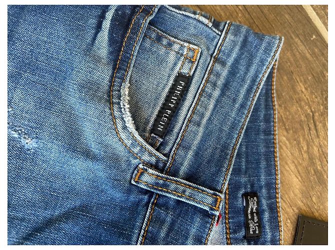 Pantaloni 3.1 Phillip Lim Amnesia Blu Navy Cotone - vista 3