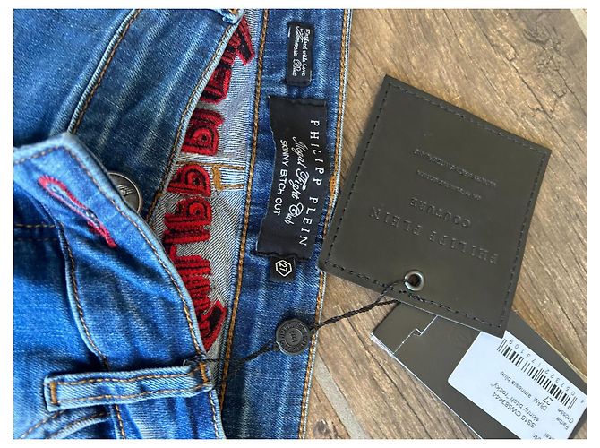 Pantaloni 3.1 Phillip Lim Amnesia Blu Navy Cotone - vista 4