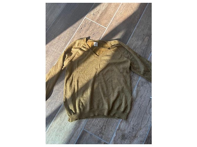 Des Petits Hauts Arango Maglieria in Cotone Oro D'oro - vista 2