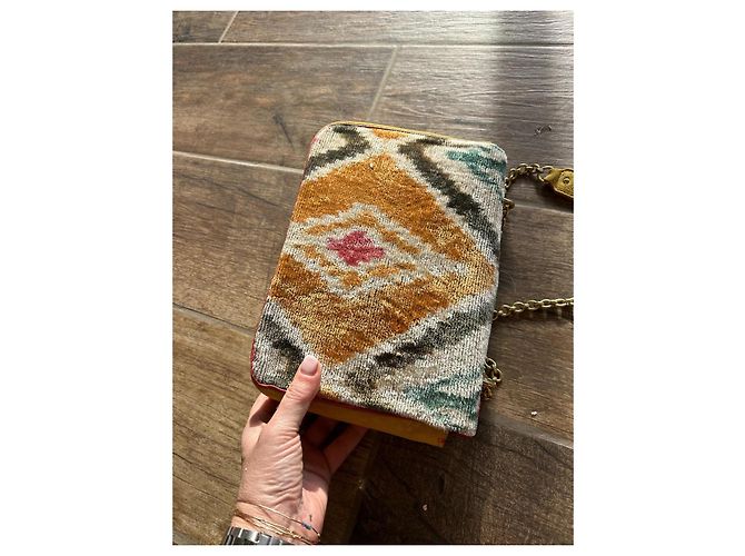 Borsa a mano Claris Virot AVA in pelle Multicolore - vista 8
