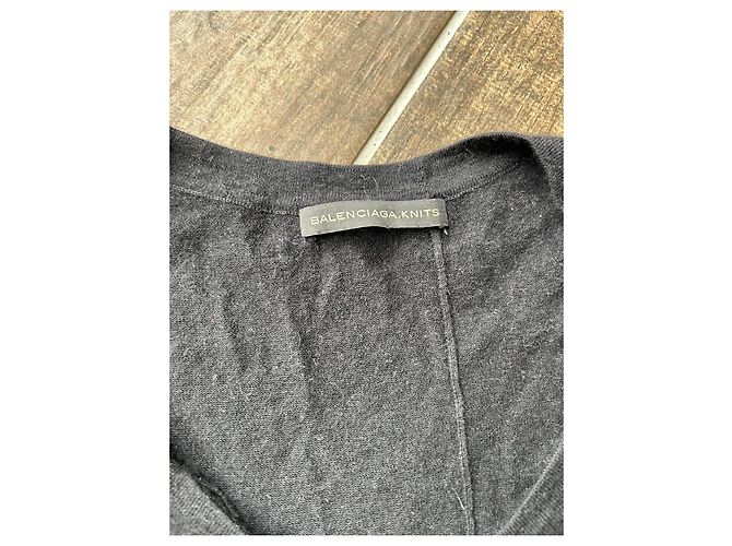 Maglione Balenciaga in Cashmere Nero - vista 4