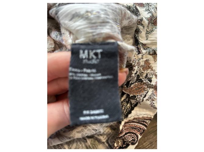 MKT studio Tunika Beige Grösse L - vista 3